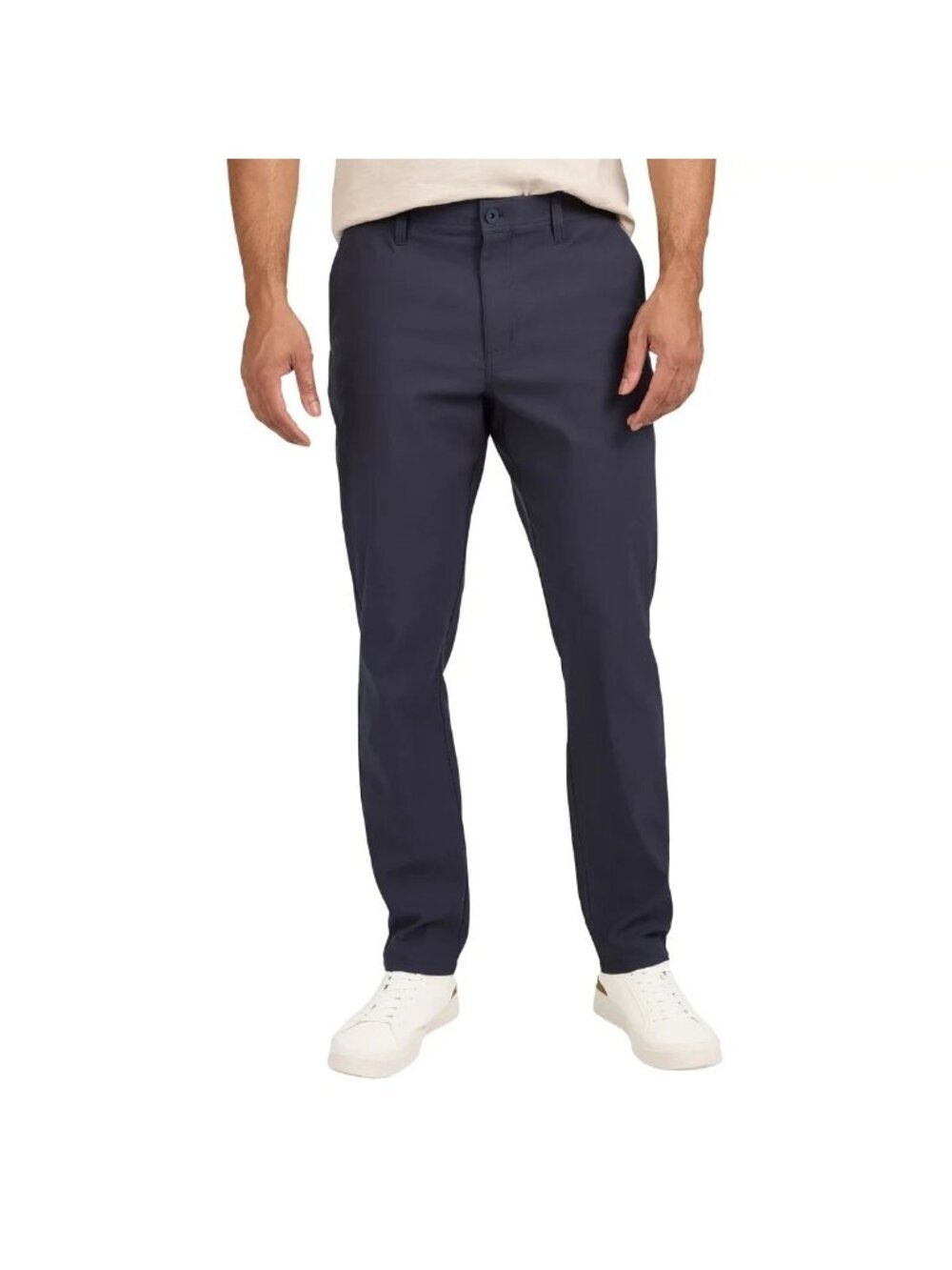 NWT Weatherproof Vintage Men's 30x23 Blue Straight Fit Tech Pants Active Stretch